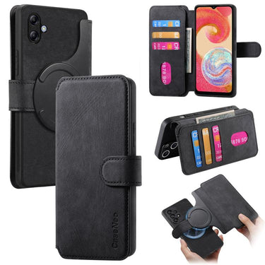 CaseNeo MagSafe RFID Anti-theft Retro Leather Phone Case, For Galaxy A04e, For Galaxy A14 5G, For Galaxy A53 5G