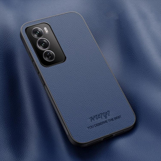 HUIYI Leather Magnetic Phone Case, For OPPO Reno12 Pro 5G Global, For OPPO Reno12 5G Global, For OPPO A60 4G, For OPPO K12