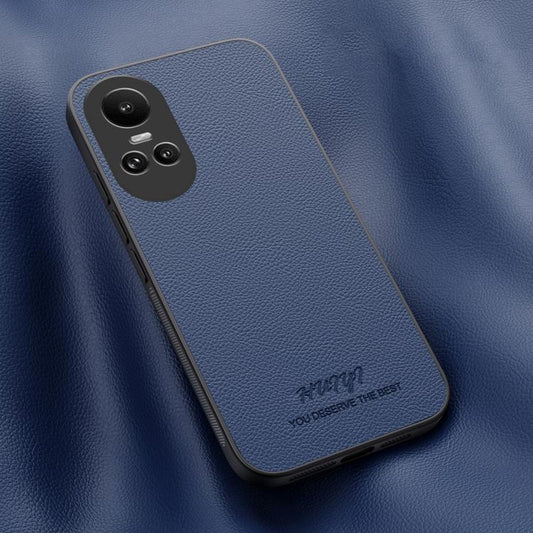 HUIYI Leather Magnetic Phone Case, For OPPO Reno10 / Reno10 Pro Global, For OPPO Find X8 Pro
