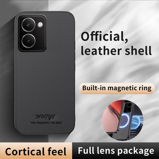 HUIYI Leather Magnetic Phone Case, For Realme P3 Ultra 5G, For Realme P3 5G, For Realme Neo7 SE, For Realme 14 Pro+
