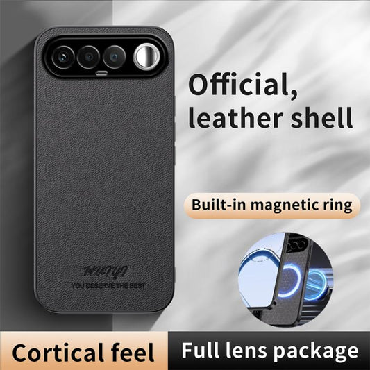 HUIYI Leather Magnetic Phone Case, For Realme GT 7 Pro, For Realme 13 Pro, For Realme GT 6, For Realme C63 / C61 4G
