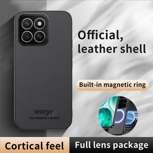 HUIYI Leather Magnetic Phone Case, For Honor X8c 4G, For Honor 300 Pro, For Honor 300, For Honor Magic7 Pro
