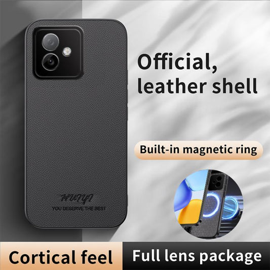 HUIYI Leather Magnetic Phone Case, For Honor X9b, For Honor 90 Lite, For Honor Magic5 Pro, For Honor Magic5
