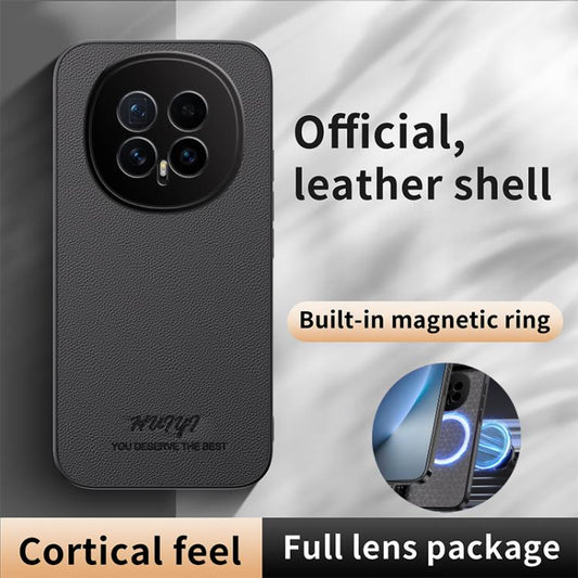 HUIYI Leather Magnetic Phone Case, For Honor 200 Pro, For Honor 200 Lite Global, For Honor X8b, For Honor X7b / Play 50 Plus