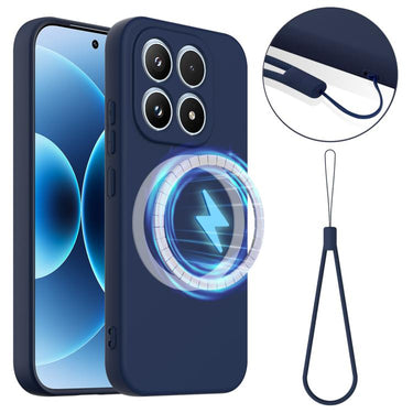 Shockproof Silicone Magsafe Phone Case, For Xiaomi 15 Pro, For Xiaomi 15, For Xiaomi 14T Pro, For Xiaomi 14 Ultra