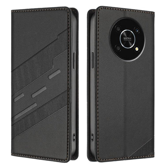 Embossed Multi-functional Wallet Retro Leather Phone Case, For Honor 60 SE, For Honor 60 Pro, For Honor 60