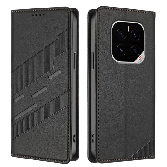 Embossed Multi-functional Wallet Retro Leather Phone Case, For Honor GT Pro, For Honor X60 GT, For Honor 400 Pro Global 160.8mm