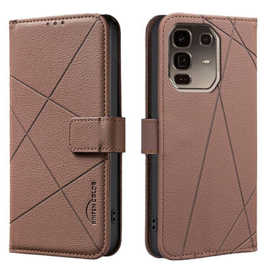 Geometric Pattern RFID Leather Phone Case, For Infinix Note 40 Pro 4G / 40 Pro+ 5G, For Infinix Note 40 4G