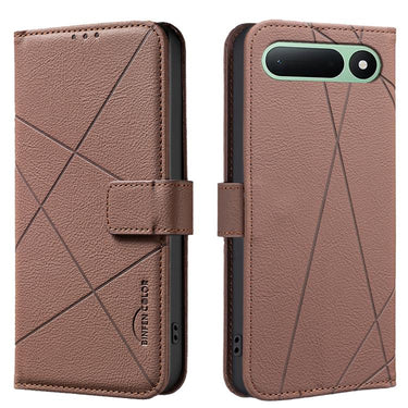 Geometric Pattern RFID Leather Phone Case, For Tecno Spark 50 5G, For Tecno Pova Curve 2 5G, For Tecno Spark 50 4G, For Tecno Camon 50 Pro 4G
