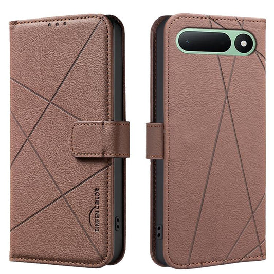 Geometric Pattern RFID Leather Phone Case, For Tecno Spark 50 5G, For Tecno Pova Curve 2 5G, For Tecno Spark 50 4G, For Tecno Camon 50 Pro 4G