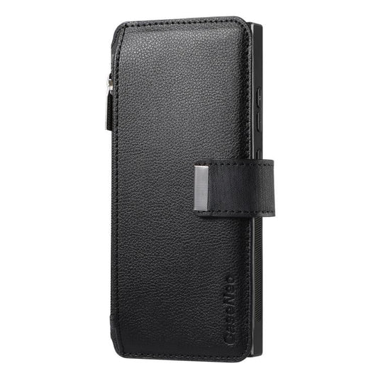 CaseNeo MagSafe RFID Anti-theft Zipper Wallet Retro Leather Phone Case, For Galaxy S24 FE 5G, For Galaxy S24 Ultra 5G, For Galaxy S23 5G