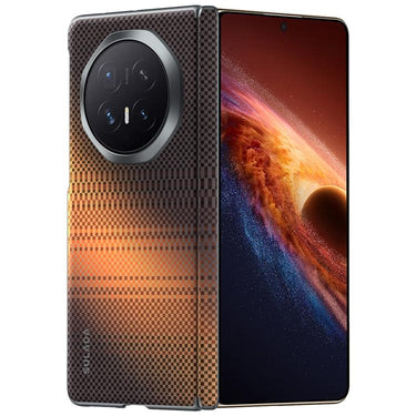 SULADA Kevlar Woven Texture Magnetic Leather Phone Case, For Honor Magic V6, For Honor Magic V5