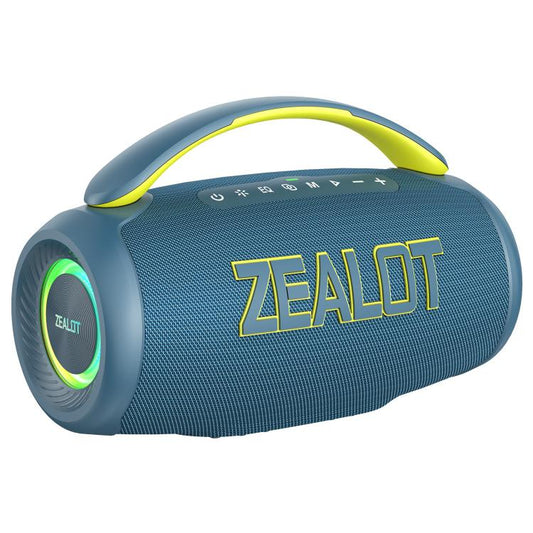 Zealot P12 60W Portable Handheld Outdoor RGB Bluetooth Speaker  P12 / Blue