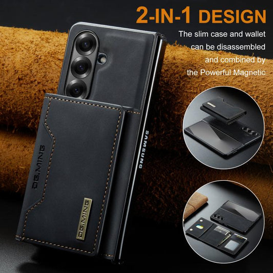 Series 3-Fold Multi Card Bag hybrid Magnetic Phone Case with Long Lanyard For Galaxy Z Fold7 5G,Samsung Galaxy Z Flip7 5G
