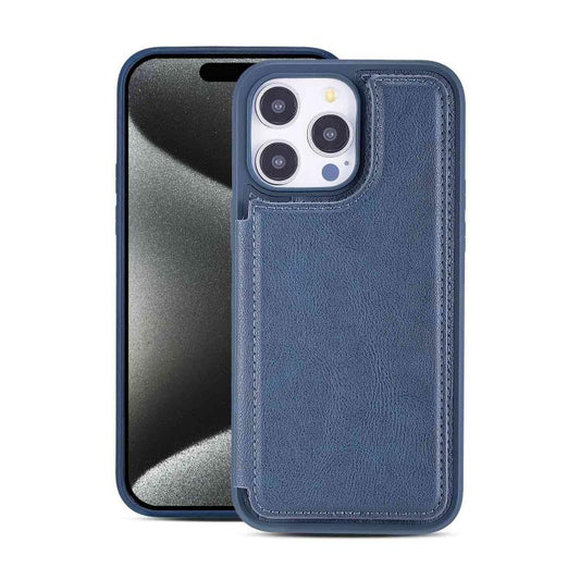 Magnetic Snap Multifunctional Card Wallet Holder Phone Case, For iPhone 16, For iPhone 15 Pro Max, For iPhone 15 Pro