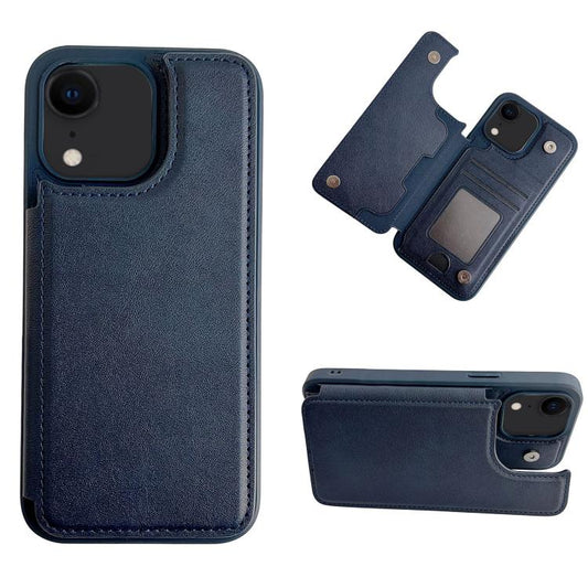 Magnetic Snap Multifunctional Card Wallet Holder Phone Case, For iPhone 16, For iPhone 15 Pro Max, For iPhone 15 Pro