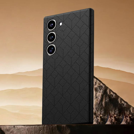 Rubik Cube Series Embossed Grid Pattern Magnetic Phone Case, For Samsung Galaxy S23+ 5G, For Samsung Galaxy S23 5G