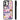 Leopard Cherry Series Pattern Mirror Phone Case, For iPhone 16, For iPhone 15 Pro Max, For iPhone 15 Pro
