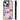 Leopard Cherry Series Pattern Mirror Phone Case, For iPhone 15 Plus, For iPhone 15