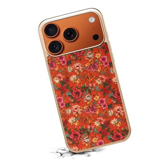 Denior Peony Series Electroplated Magnetic Phone Case, For iPhone 17 Pro Max, For iPhone 17 Pro, For iPhone 17, For iPhone Air, For iPhone 16 Pro Max, For iPhone 16 Pro
