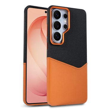 Cloth Textue Stitching Card Slot Magnetic Phone Case, For Galaxy S26 Ultra 5G, For Galaxy S25 Ultra 5G, For Galaxy S24 Ultra 5G