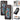 Painted Pattern Vegan Leather Phone Case with Strap, For Galaxy S25 FE 5G, For Galaxy S25 Edge 5G, For Galaxy S24 5G / S25 5G