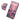 Painted Pattern Vegan Leather Phone Case with Strap, For Galaxy S25 FE 5G, For Galaxy S25 Edge 5G, For Galaxy S24 5G / S25 5G