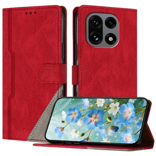 Color Matching Buckle Clasp Vegan Leather Phone Case, For OnePlus 15, For OnePlus Nord 5 / Ace 5 Ultra, For OnePlus Nord CE5 / Ace 5 Racing, For OnePlus 13T / 13s