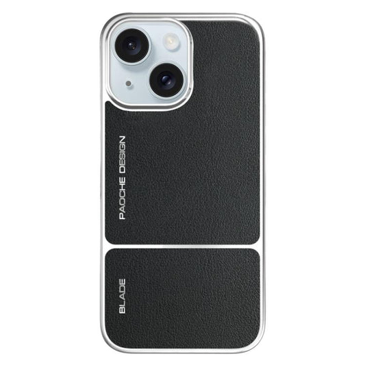 Electroplated Magnetic PC Hybrid PU Phone Case, For iPhone 15, For iPhone 14, For iPhone 14 Pro, For iPhone 14 Pro Max, For iPhone 13