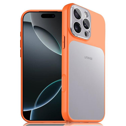 UTRYEE Colorful Silver Magnetic Phone Case, For iPhone 16 Pro, For iPhone 16, For iPhone 15 Pro Max, For iPhone 15 Pro