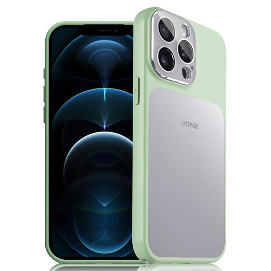 UTRYEE Colorful Silver Magnetic Phone Case, For iPhone 12 Pro Max, For iPhone 12 Pro