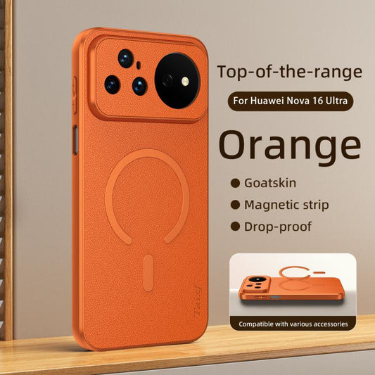 Sheepskin Vegan Leather Magnetic Phone Case, For Huawei Pura 90 5G, For Huawei Pura 80 Pro 5G, For Huawei Pura 80 5G, For Huawei Pura 70 Pro, For Huawei Pura 70