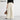 High-Waisted Wide-Leg Women Pants XL / Beige