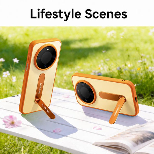Contrast Color 360 Degree Rotation Holder Magnetic Phone Case, For Huawei Mate 60 Pro