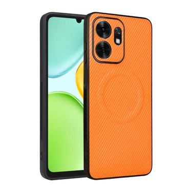 Precise Cutout Carbon Fiber Texture Vegan Leather Phone Case, For Honor X60 5G / X9c Smart 5G, For Honor Magic7, For Honor X8b