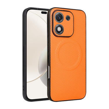 Precise Cutout Carbon Fiber Texture Vegan Leather Phone Case, For Honor X60 5G / X9c Smart 5G, For Honor Magic7, For Honor X8b