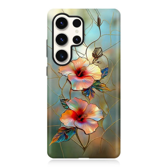 Colorful Romantic Art Floral Phone Case, For Galaxy S24 Ultra 5G, For Galaxy S24+ 5G, For Galaxy S24 5G