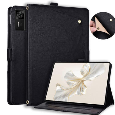 Front Pocket Business Vegan Leather Smart Tablet Case, For Lenovo Legion Y700 Gen 5 2026, For Lenovo Xiaoxin Pad 11 2025 / 2024, For Lenovo Tab K9 / Tab One