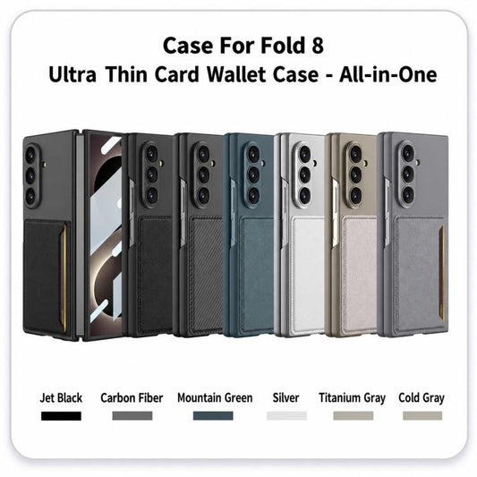 GKK Integrated Ultra-thin Card Slots Phone Case, For Galaxy Z Fold8 Ultra 5G