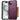 Sliding Card Slot PC Hybrid TPU Phone Case, For iPhone 13