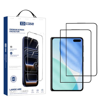 XDcase 2 PCS/Pack Silk-Printed HD Tempered Glass Film, For iPhone Duo Outer Screen, For iPhone 18 Pro, For iPhone 18 Pro Max