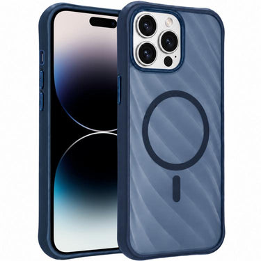 Colorful Skin-Feel Semi-Transparent Frosted Magnetic Phone Case, For iPhone 14 Pro, For iPhone 14 Pro Max