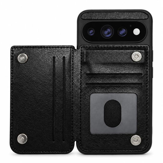 Magnetic Snap Multifunctional Card Wallet Holder Phone Case, For Google Pixel 11 Pro XL, For Google Pixel 11 / 11 Pro