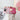 Gradient Skin Feel Anti-fingerprint Phone Case with Heart Charm / Wrist Strap, For iPhone Duo