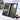 Patchwork Strong Magnetic External Card Slot Vegan Leather Phone Case, For iPhone 18 / 17, For iPhone 18 Pro / 17 Pro, For iPhone 18 Pro Max / 17 Pro Max, For iPhone 17e / 16e