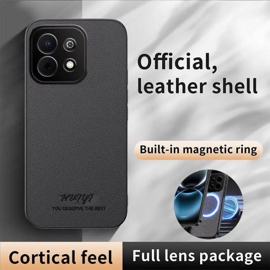 HUIYI Leather Magnetic Phone Case, For Huawei Enjoy 90 Plus 5G, For Huawei Enjoy 90 5G, For Huawei nova 15 Ultra, For Huawei nova 15 Pro