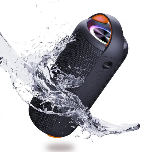 HY01 20W Outdoor Waterproof Stereo Sound Bluetooth Speaker, Black, Red, Green Utrano