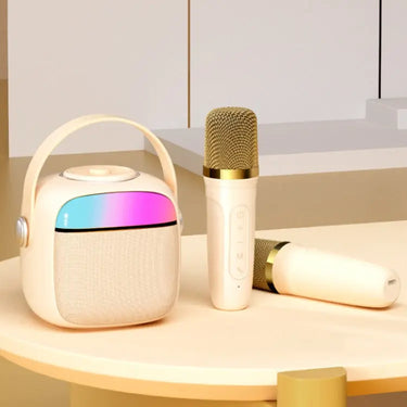 Havit P1 Portable Singing Home Wireless Bluetooth Speaker Microphone Set, Single-microphone, Dual-microphone Utrano