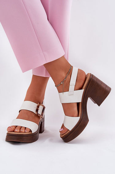 Heel sandals model 213008 Step in style