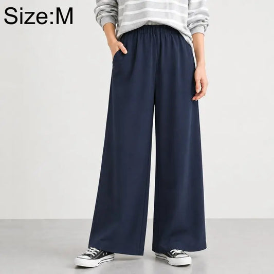High-Waisted Wide-Leg Women Pants